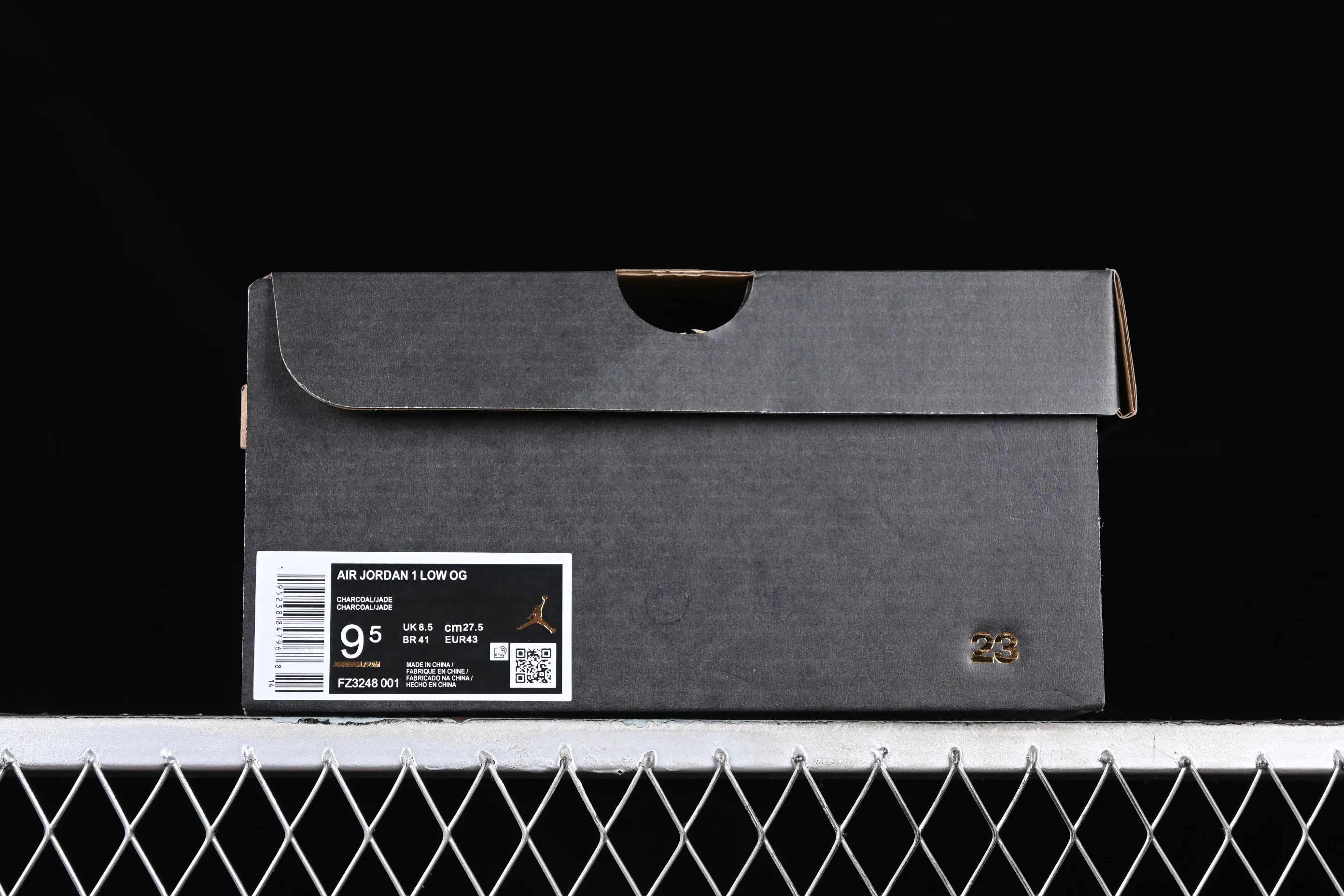 All categories Air Jordan Jordan series basketball shoes Air Jordan 1 Low Z version Air Jordan 1 Low AJ1 Joe 1 black and green electric embroidery hook cultural low-top casual sneakers FZ3248-001